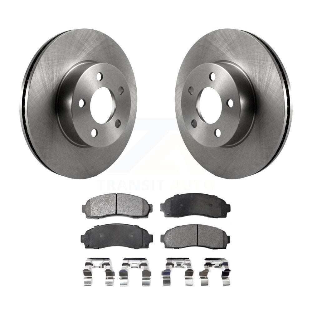 Front Disc Brake Rotor Ceramic Pad Kit For Ford Ranger Explorer Sport Trac Mazda