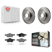 Load image into Gallery viewer, Front Brake Rotors Ceramic Pad Kit For Ford Escape Mercury Mariner Mazda Tribute