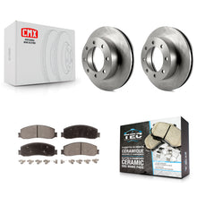 Load image into Gallery viewer, Front Disc Brake Rotors And Ceramic Pads Kit For Ford F-250 Super Duty F-350 4WD