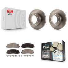 Load image into Gallery viewer, [Front] 2011 Ford F-350 Super Duty 4WD Premium OE Brake Rotors &amp; Ceramic Pads Kit For Max Braking