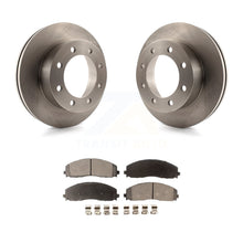 Charger l&#39;image dans la galerie, Front Disc Brake Rotors And Ceramic Pads Kit For 2013 Ford F-350 Super Duty 4WD