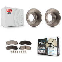 Load image into Gallery viewer, [Front] 2013 Ford F-350 Super Duty 4WD Premium OE Brake Rotors &amp; Ceramic Pads Kit For Max Braking