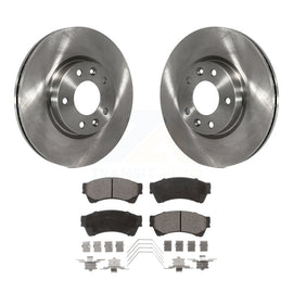 Front Brake Rotors & Ceramic Pad Kit For Ford Fusion Mazda 6 Lincoln MKZ Mercury
