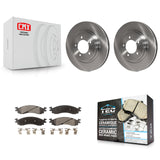 Front Disc Brake Rotors And Ceramic Pad Kit For Ford Explorer Sport Trac Mercury