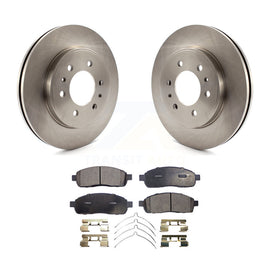 [Front] 2009 Ford F-150 With 6 Lug Wheels Premium OE Brake Rotors & Ceramic Pads Kit For Max Braking