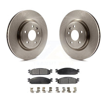 Load image into Gallery viewer, Front Disc Brake Rotors And Ceramic Pads Kit For 2009-2010 Lincoln MKS