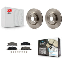 Load image into Gallery viewer, Front Brake Rotor Ceramic Pad Kit For Ford Explorer Sport With Heavy Duty Brakes