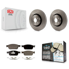 Load image into Gallery viewer, Front Disc Brake Rotors And Ceramic Pads Kit For Ford Focus Lincoln MKC
