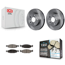 Load image into Gallery viewer, Front Disc Brake Rotors And Ceramic Pads Kit For Jeep Grand Cherokee