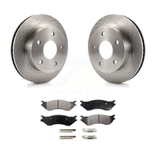 Load image into Gallery viewer, Front Disc Brake Rotors And Ceramic Pads Kit For 2000-2001 Dodge Ram 1500 4WD