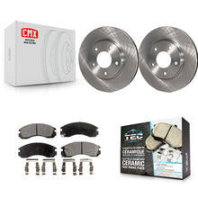 Charger l'image dans la galerie, [Front] 2000 Mitsubishi Eclipse 3.0L Premium OE Brake Rotors &amp; Ceramic Pads Kit For Max Braking