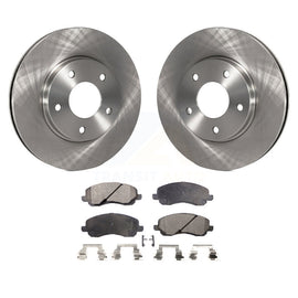 Front Brake Rotors Ceramic Pad Kit For Mitsubishi Chrysler Sebring Dodge Stratus