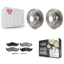 Load image into Gallery viewer, Front Brake Rotor &amp; Ceramic Pad Kit For Jeep Wrangler Cherokee Grand Wagoneer TJ