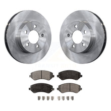 Load image into Gallery viewer, Front Disc Brake Rotors And Ceramic Pads Kit For 2002-2007 Jeep Liberty