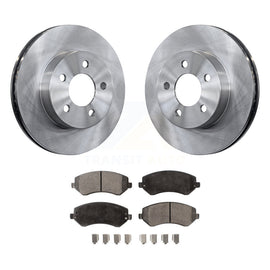 [Front] 2002-2007 Jeep Liberty Premium OE Brake Rotors & Ceramic Pads Kit For Max Braking