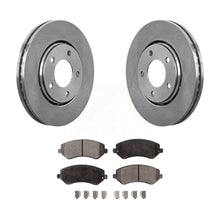 Load image into Gallery viewer, Front Disc Brake Rotor &amp; Ceramic Pad Kit For Dodge Chrysler Town Country Grand