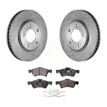 Charger l&#39;image dans la galerie, Front Disc Brake Rotor &amp; Ceramic Pad Kit For Dodge Grand Caravan Chrysler Town