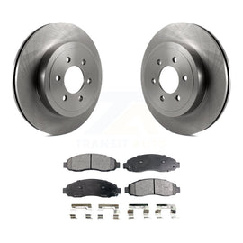 [Front] 2003-2004 Dodge Dakota Premium OE Brake Rotors & Ceramic Pads Kit For Max Braking