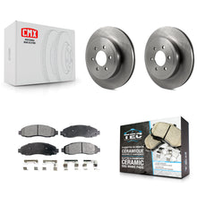 Charger l'image dans la galerie, [Front] 2003-2004 Dodge Dakota Premium OE Brake Rotors &amp; Ceramic Pads Kit For Max Braking