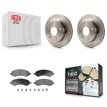 Load image into Gallery viewer, Front Disc Brake Rotors &amp; Ceramic Pad Kit For Dakota Dodge Mitsubishi Raider Ram