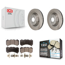 Charger l'image dans la galerie, Front Disc Brake Rotors And Ceramic Pads Kit For Dodge Challenger Charger
