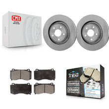 Load image into Gallery viewer, [Front] 2006-2010 Jeep Grand Cherokee SRT8 Premium OE Brake Rotors &amp; Ceramic Pads Kit For Max Braking