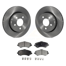 Charger l&#39;image dans la galerie, Front Disc Brake Rotors And Ceramic Pads Kit For Jeep Liberty Dodge Nitro