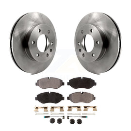 Front Brake Rotor & Ceramic Pad Kit For Sprinter 2500 Mercedes-Benz Freightliner