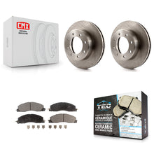 Load image into Gallery viewer, Front Disc Brake Rotors And Ceramic Pads Kit For Ram 2500 3500 1500 Dodge