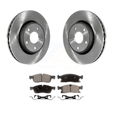 Load image into Gallery viewer, Front Disc Brake Rotor And Ceramic Pad Kit For Jeep Grand Cherokee Dodge Durango