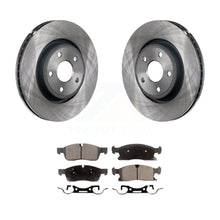 Charger l&#39;image dans la galerie, Front Disc Brake Rotors Ceramic Pad Kit For Jeep Grand Cherokee Dodge Durango WK