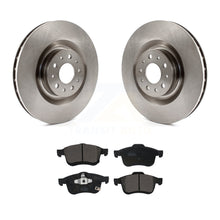 Load image into Gallery viewer, Front Disc Brake Rotors And Ceramic Pads Kit For 2014-2020 Fiat 500L