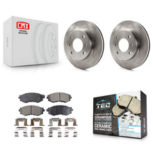 Charger l'image dans la galerie, Front Brake Rotors &amp; Ceramic Pad Kit For Nissan Sentra 240SX Stanza Infiniti G20