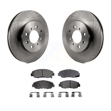 Charger l&#39;image dans la galerie, Front Disc Brake Rotors And Ceramic Pads Kit For Honda Civic Insight Acura EL