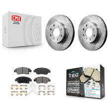Charger l'image dans la galerie, Front Disc Brake Rotors And Ceramic Pads Kit For Honda Civic