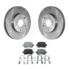 Front Brake Rotor And Ceramic Pad Kit For Toyota Camry Avalon Lexus ES300 Solara