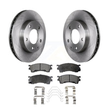 Charger l&#39;image dans la galerie, Front Disc Brake Rotors And Ceramic Pads Kit For Mazda 626 Ford Probe MX-6