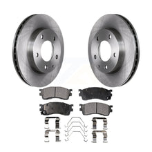 Charger l&#39;image dans la galerie, Front Disc Brake Rotors And Ceramic Pads Kit For Mazda Protege Protege5