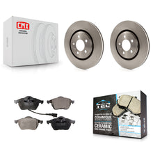 Charger l'image dans la galerie, [Front] 1996 Volkswagen Passat 2.8L Premium OE Brake Rotors &amp; Ceramic Pads Kit For Max Braking