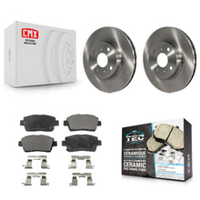 Load image into Gallery viewer, [Front] 2001-2003 Toyota Prius Premium OE Brake Rotors &amp; Ceramic Pads Kit For Max Braking