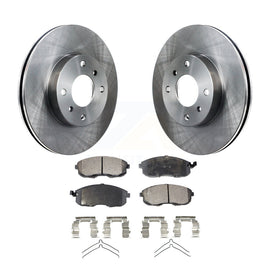 Front Brake Rotor Ceramic Pad Kit For Nissan Sentra Altima Infiniti G20 INFINITI