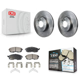 Front Brake Rotor Ceramic Pad Kit For Nissan Sentra Altima Infiniti G20 INFINITI