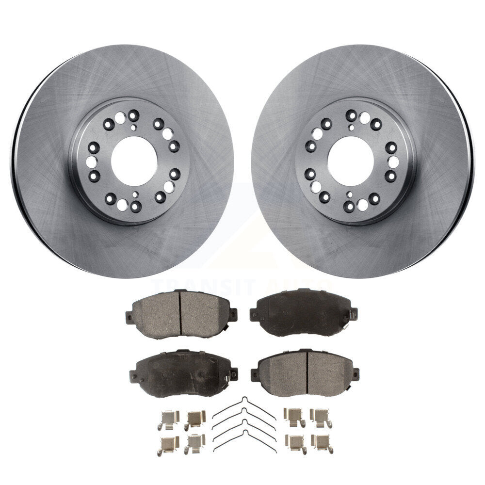 Front Disc Brake Rotor & Ceramic Pad Kit For Lexus GS300 SC430 IS300 GS400 GS430