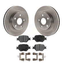 Charger l&#39;image dans la galerie, Front Disc Brake Rotors And Ceramic Pads Kit For 2001 Toyota Celica GT