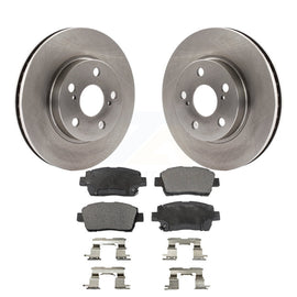 [Front] 2000 Toyota Celica GT Premium OE Brake Rotors & Ceramic Pads Kit For Max Braking