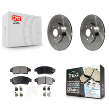Load image into Gallery viewer, [Front] 1996-2000 Toyota RAV4 Premium OE Brake Rotors &amp; Ceramic Pads Kit For Max Braking