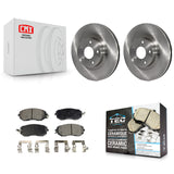 Front Disc Brake Rotors And Ceramic Pads Kit For Subaru Impreza Scion FR-S BRZ