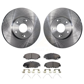 [Front] 2014-2015 Honda Civic Touring Premium OE Brake Rotors & Ceramic Pads Kit For Max Braking
