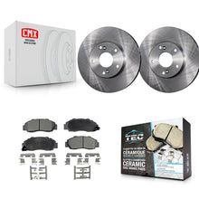 Charger l'image dans la galerie, [Front] 1998-2002 Honda Accord 3.0L Premium OE Brake Rotors &amp; Ceramic Pads Kit For Max Braking