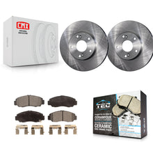 Load image into Gallery viewer, Front Disc Brake Rotors And Ceramic Pads Kit For Honda Accord Civic Acura CSX